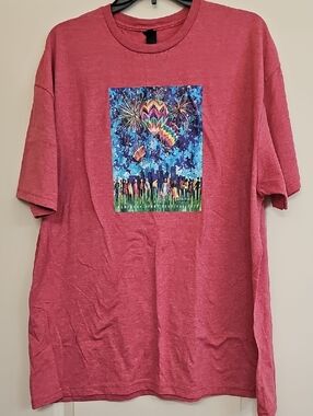 Kentucky Derby Festival 2x Pink Tshirt 2023 NWOT